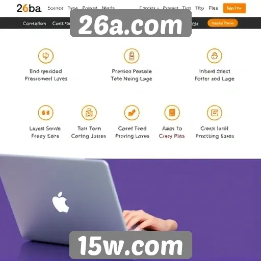Análise das funcionalidades do site 26a.com